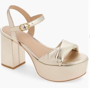 Everly Block Heel Platform Sandal Stuart Weitzman
